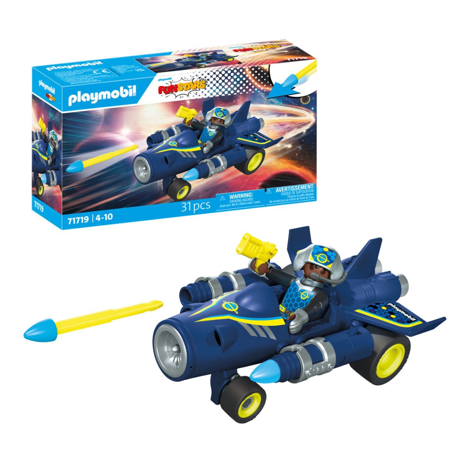Racing Space Jet - White