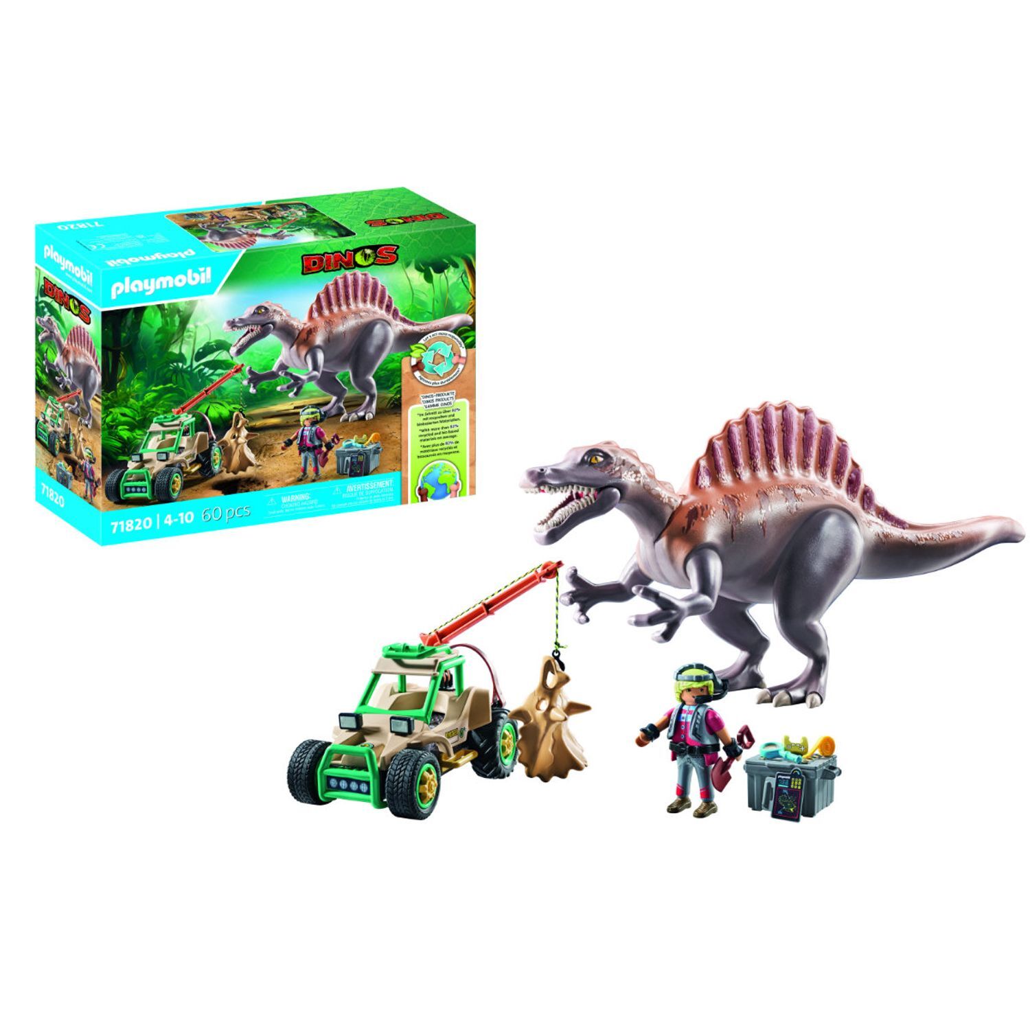 Spinosaurus Attack - Green