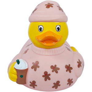 Pink Gingerbread Duck