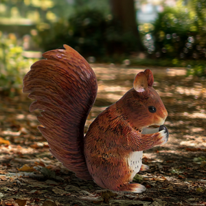 Red Squirrel Garden Sculpture