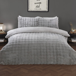 Aurora Faux Fur Duvet Set