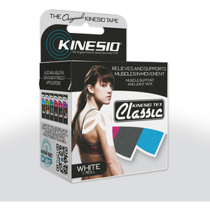 Kinesio 5m Long Muscle Support Kinesiology White Tape