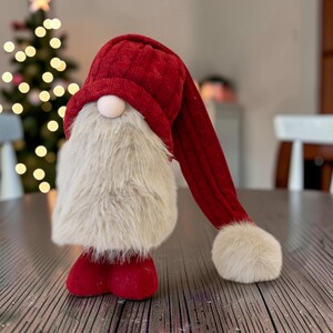 Large Red Standing Christmas Gonk