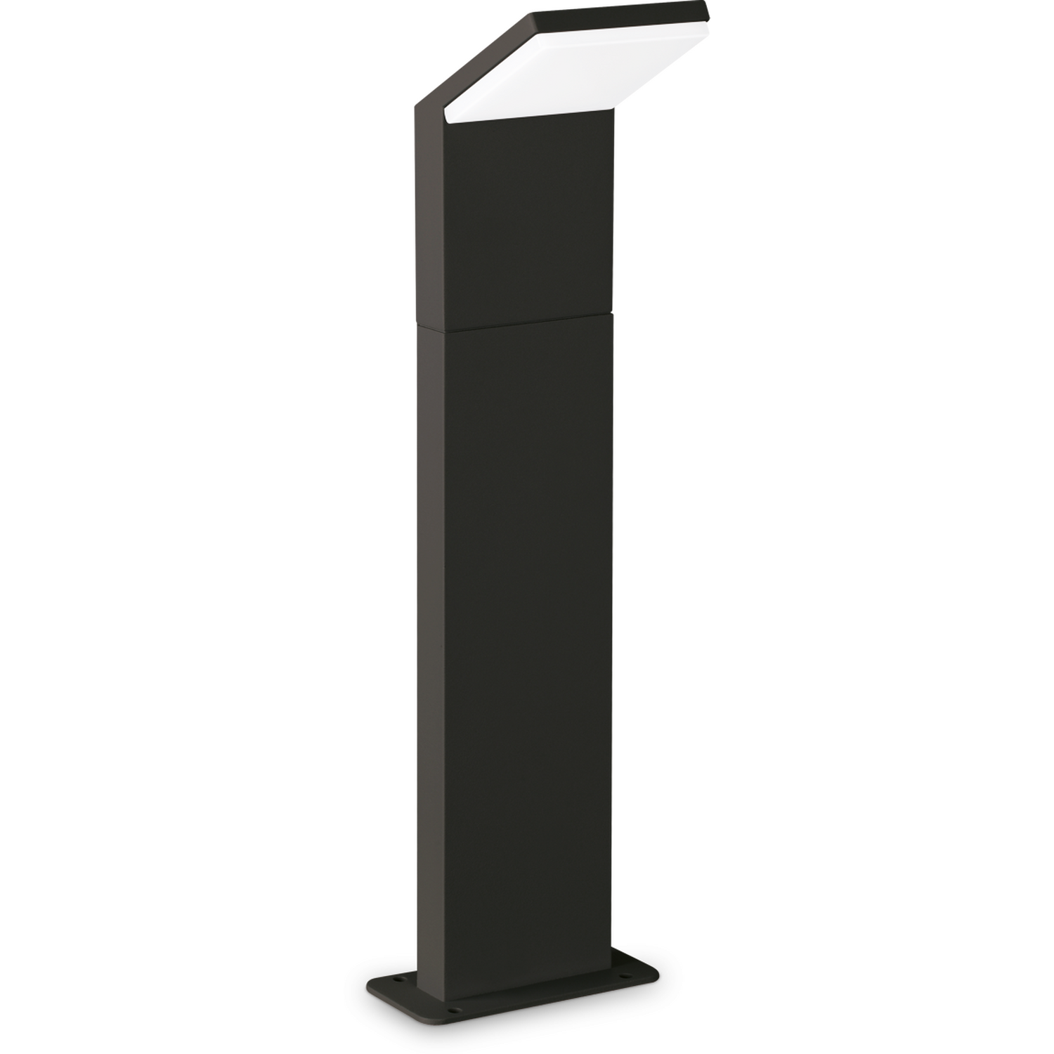 Ideal Lux Lighting Style Bollard Light Black A - Black