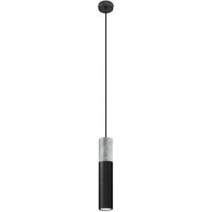 Pendant lamp BORGIO 1 black