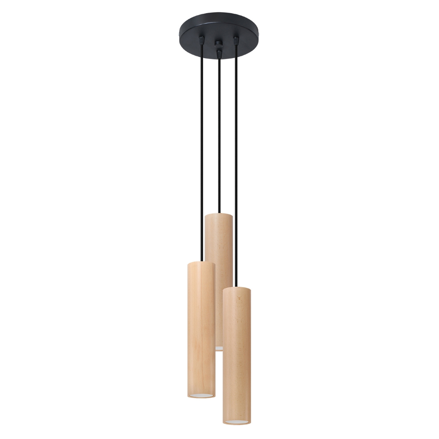 Sollux Lighting Beige Hanging Lamp Lino 3P - Image 3