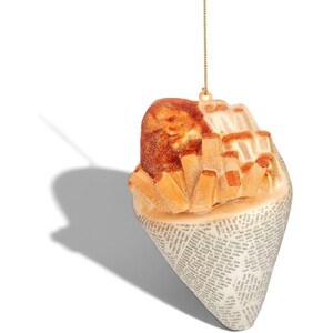 Fish & Chips Inspired Christmas Tree Decoration