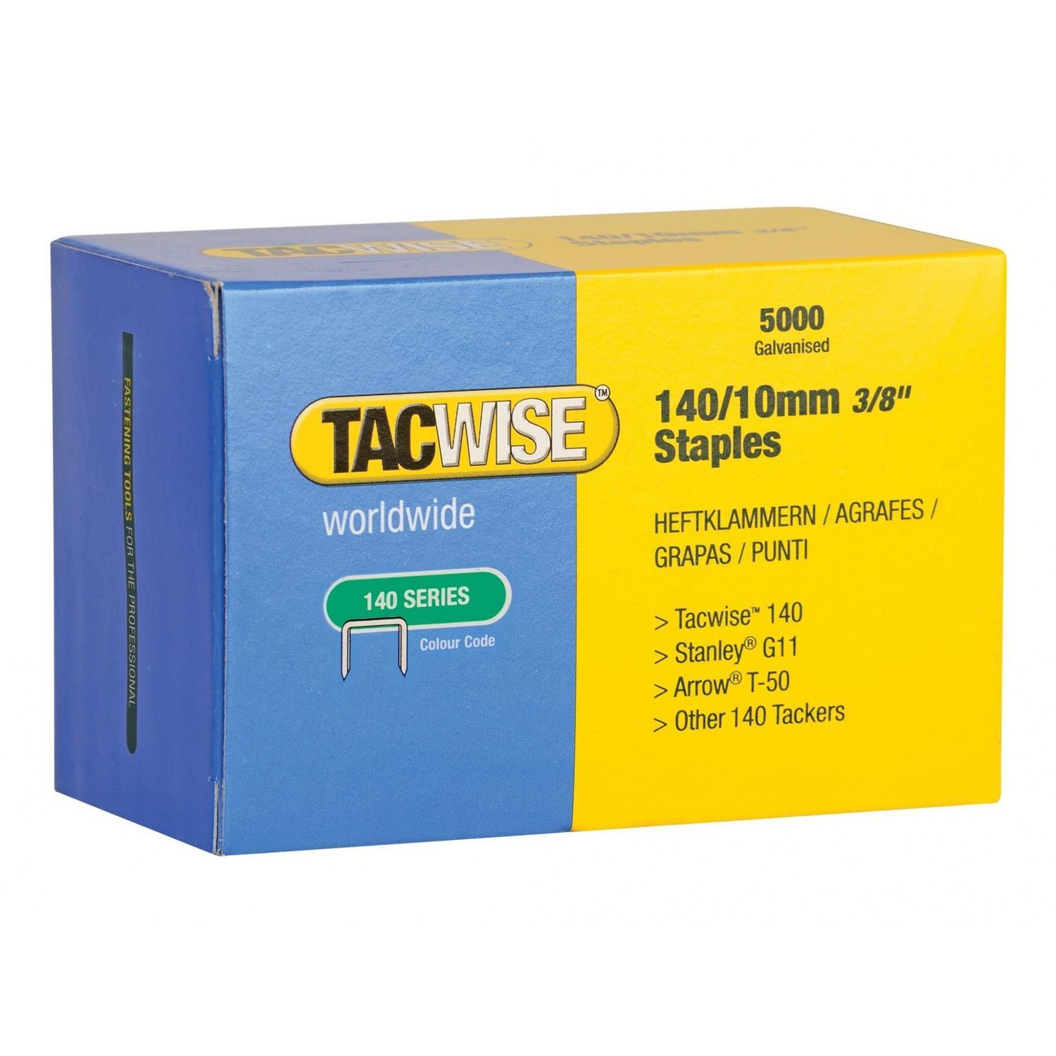 Tacwise 140 Series Galvanised Staples B - Galvanised