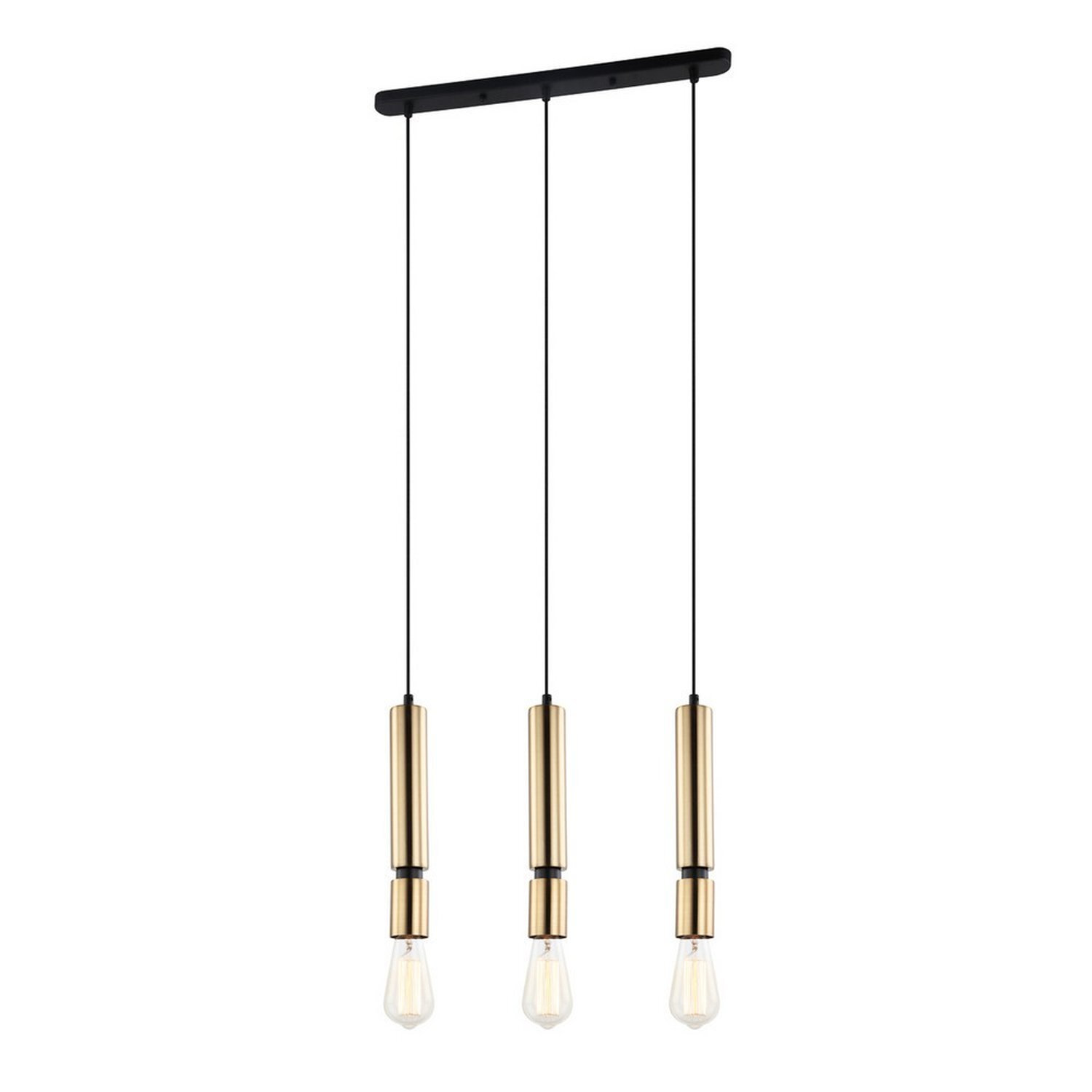 Italux Lighting Modern Pendant Light Black V - Black