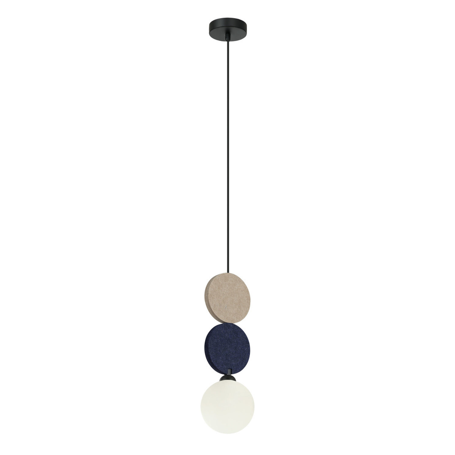 Italux Lighting Andrea Pendant Light Cream - Cream