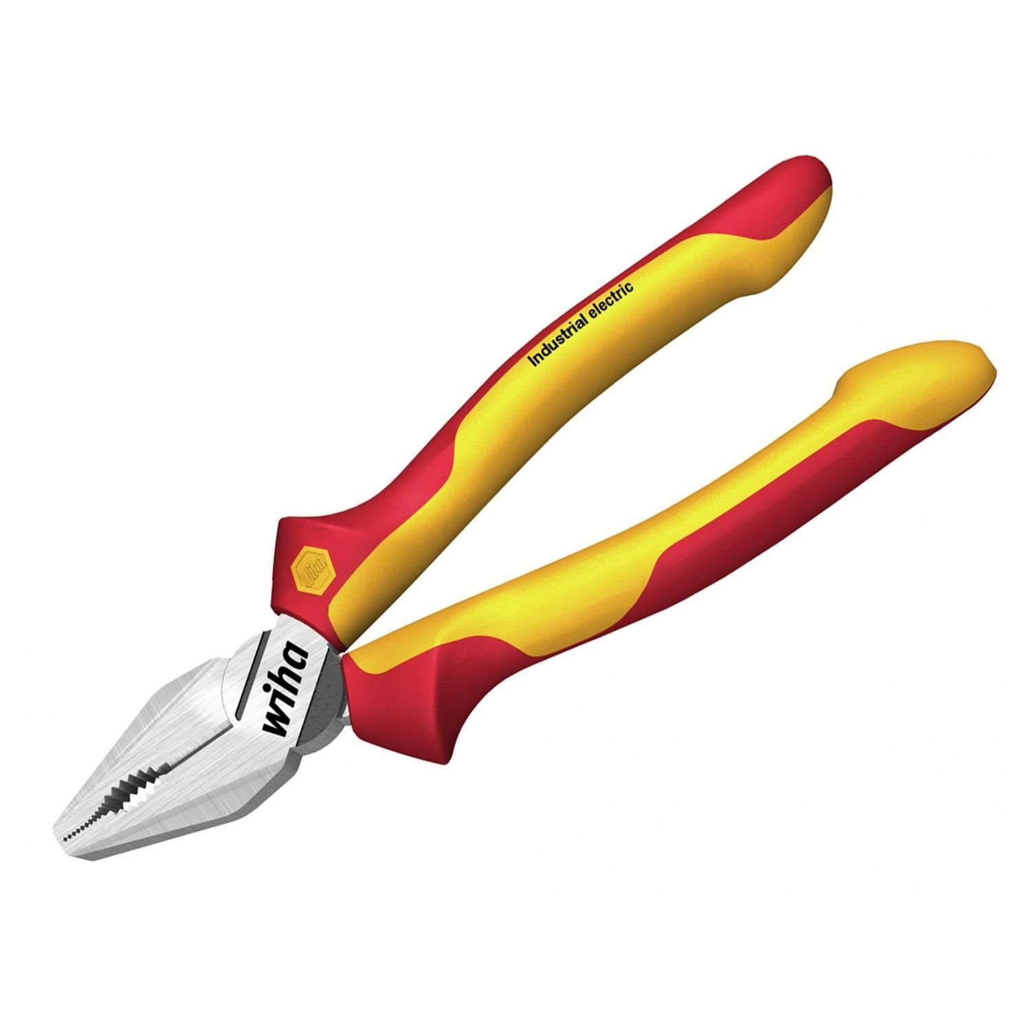 Wiha Industrial Electric Combination Pliers With Dynamicjoint 180Mm