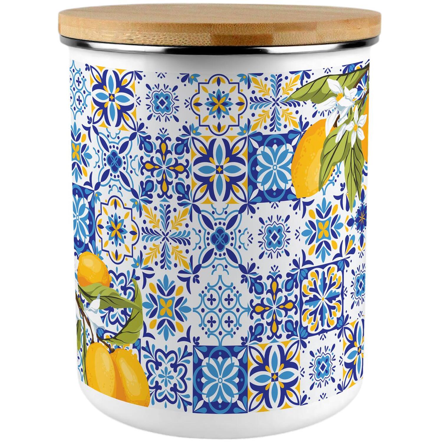 Amalfi Storage Tin - 2.7L Extra-Large Home & Kitchen Container - Image 3