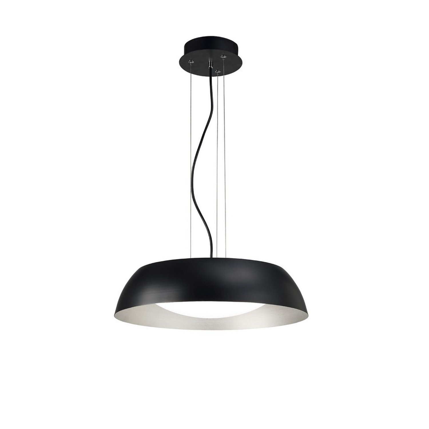 Inspired Lighting Argenta Pendant Light Black