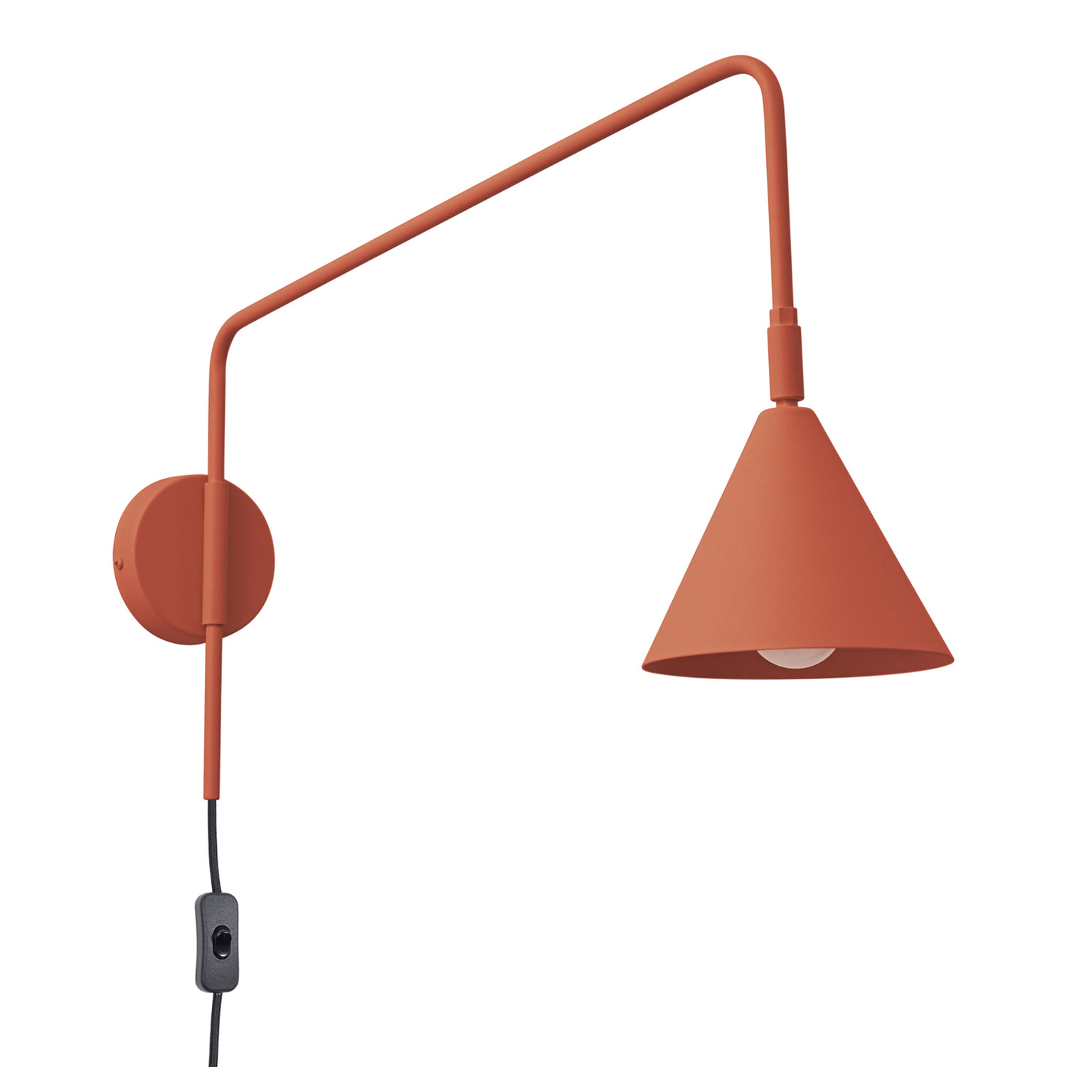 Sollux Lighting Wall Lamp Nox Red Ochre