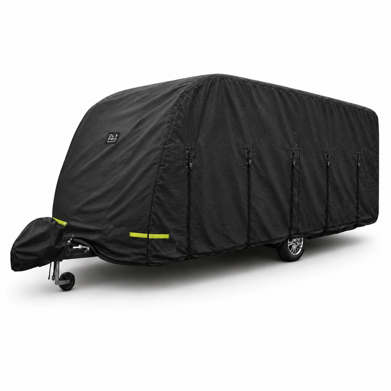 B&Q - 17-19Ft Breathable Waterproof 4Ply Caravan Cover With Free Hitch Cover - Image 5