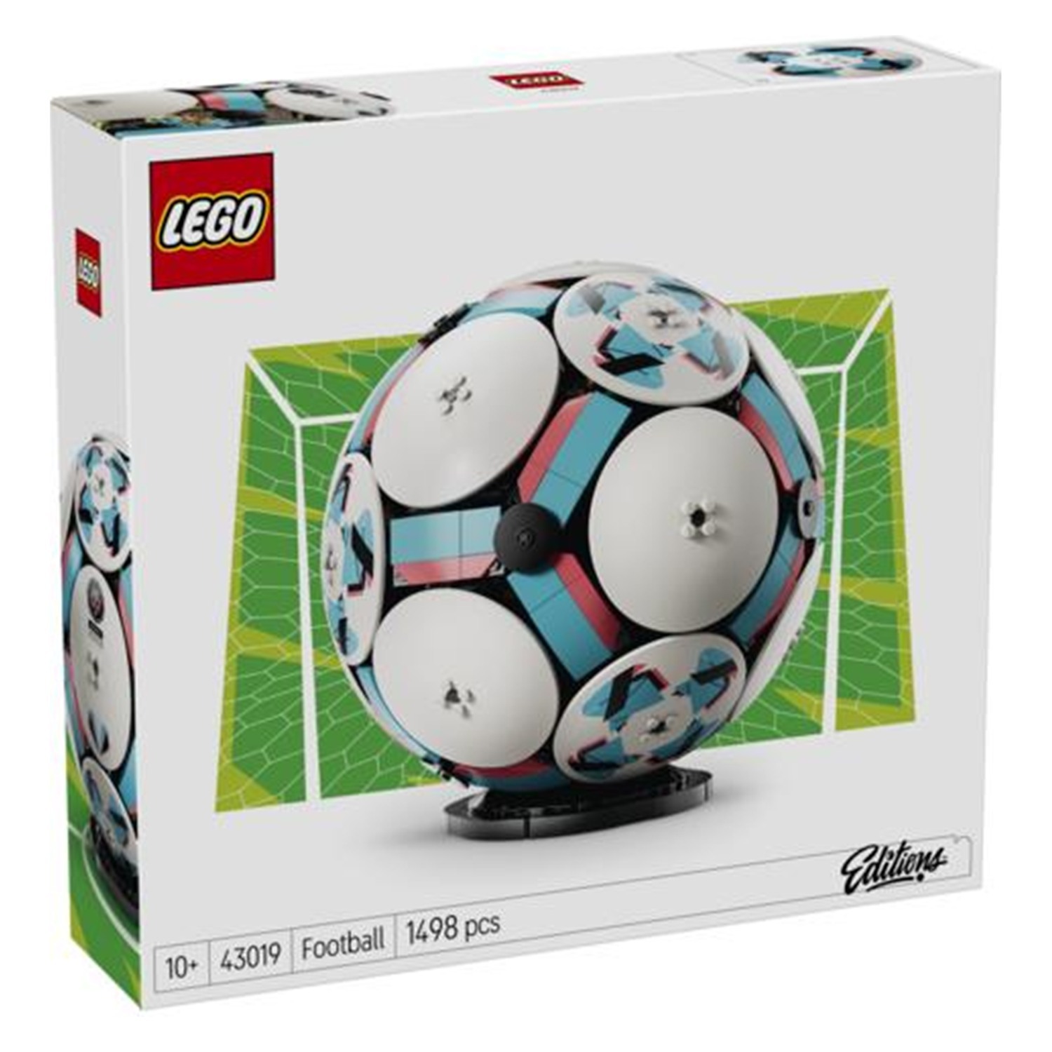 LEGO Editions Football 43019 | Toys for 10+ Year Old Boys, 3D Display Model Kit, Interactive Miniature Stadium, Room Decor, Sports Gift Idea, 1498 Pieces - Image 18