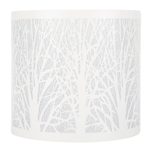 Tree Scene Pendant - White