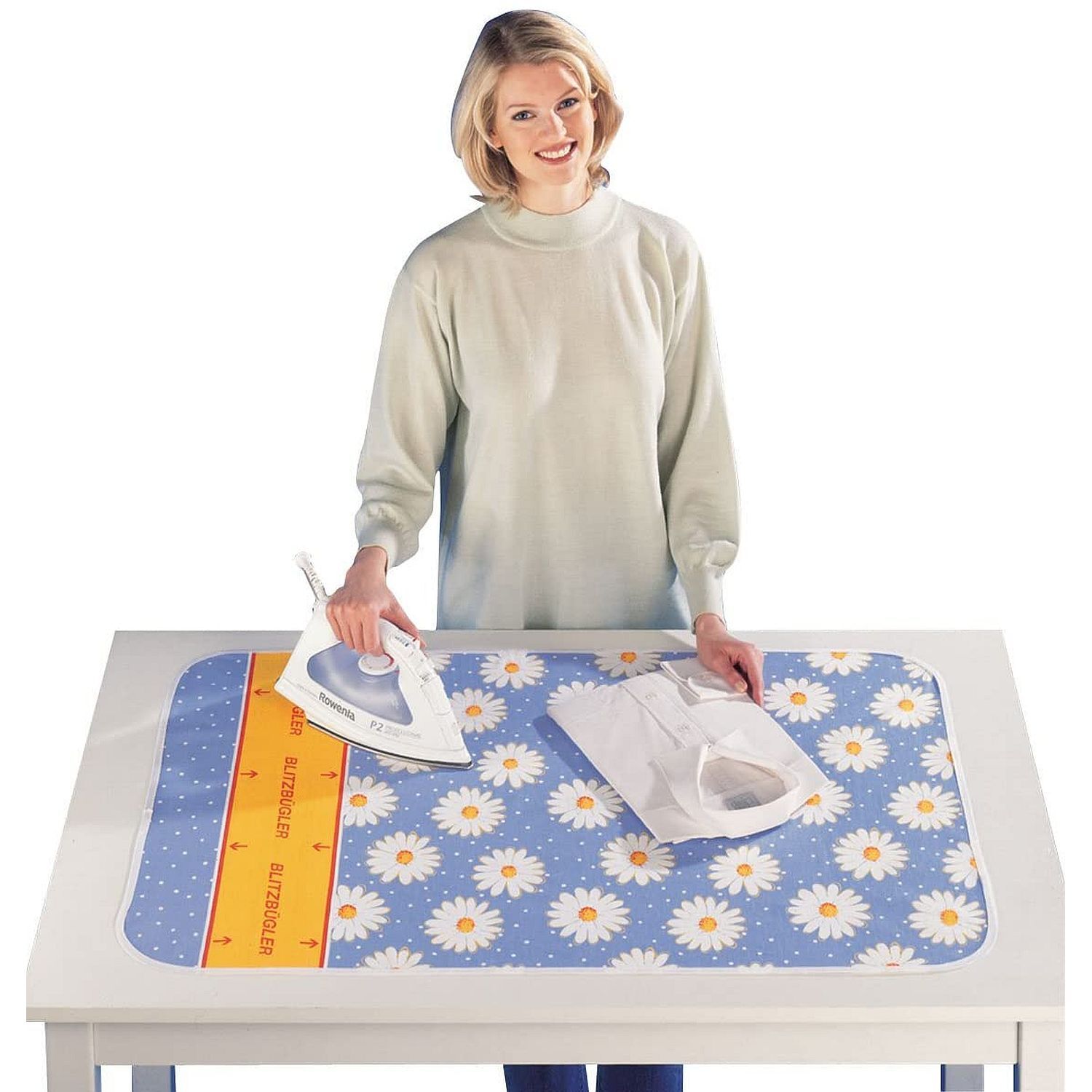 Image of Wenko Margie Blue Ironing Cover - Blue
