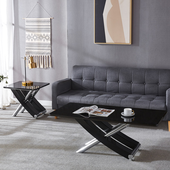 Carlo Top MDF High Gloss Coffee Table