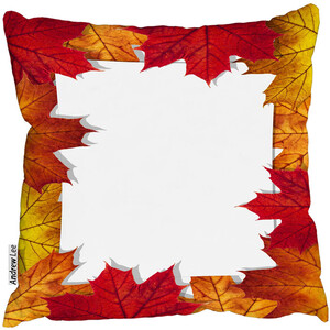 Autumn Border Cushion