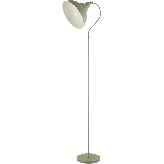 Traditional arch floor lamp Sage Green