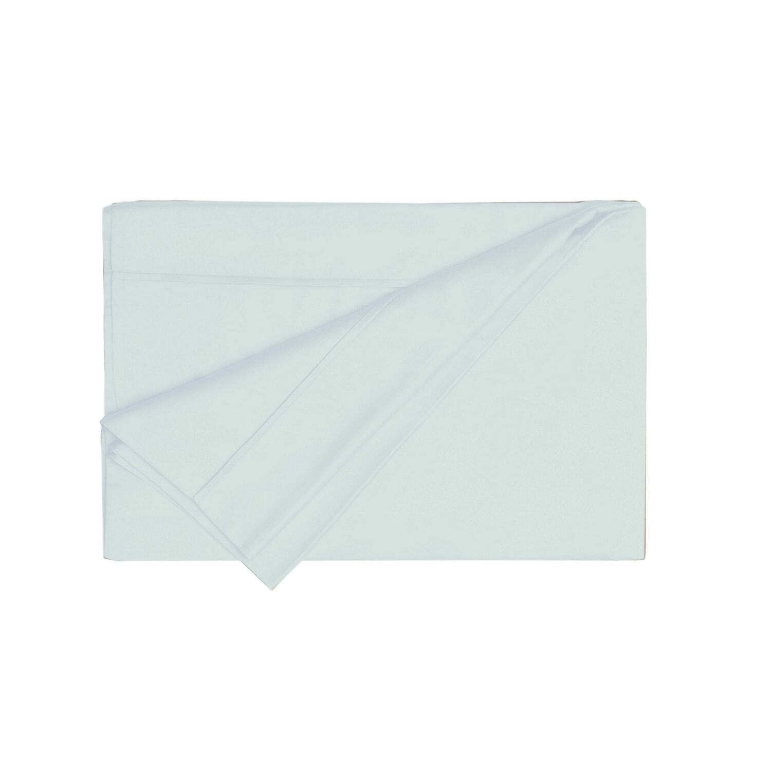 200 Thread Count Egyptian Cotton Flat Sheet - BM116 - Ocean / Single