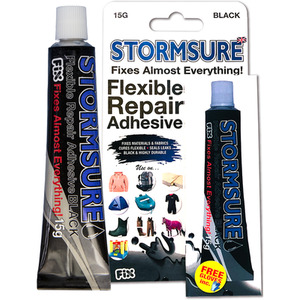 thumbnail image 2 of Stormsure Repair Kit – Glue, Adhesive Patches & Tape To Mend Leaks, Holes & Rips 2 of 4