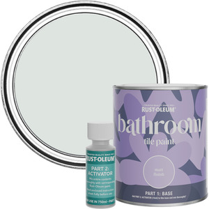 Rust-Oleum Bathroom Tile Paint in Matt Finish - Library Grey 750ml