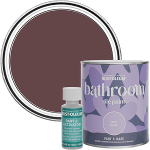 Rust-Oleum Bathroom Tile Paint in Matt Finish - Mulberry Street 750ml