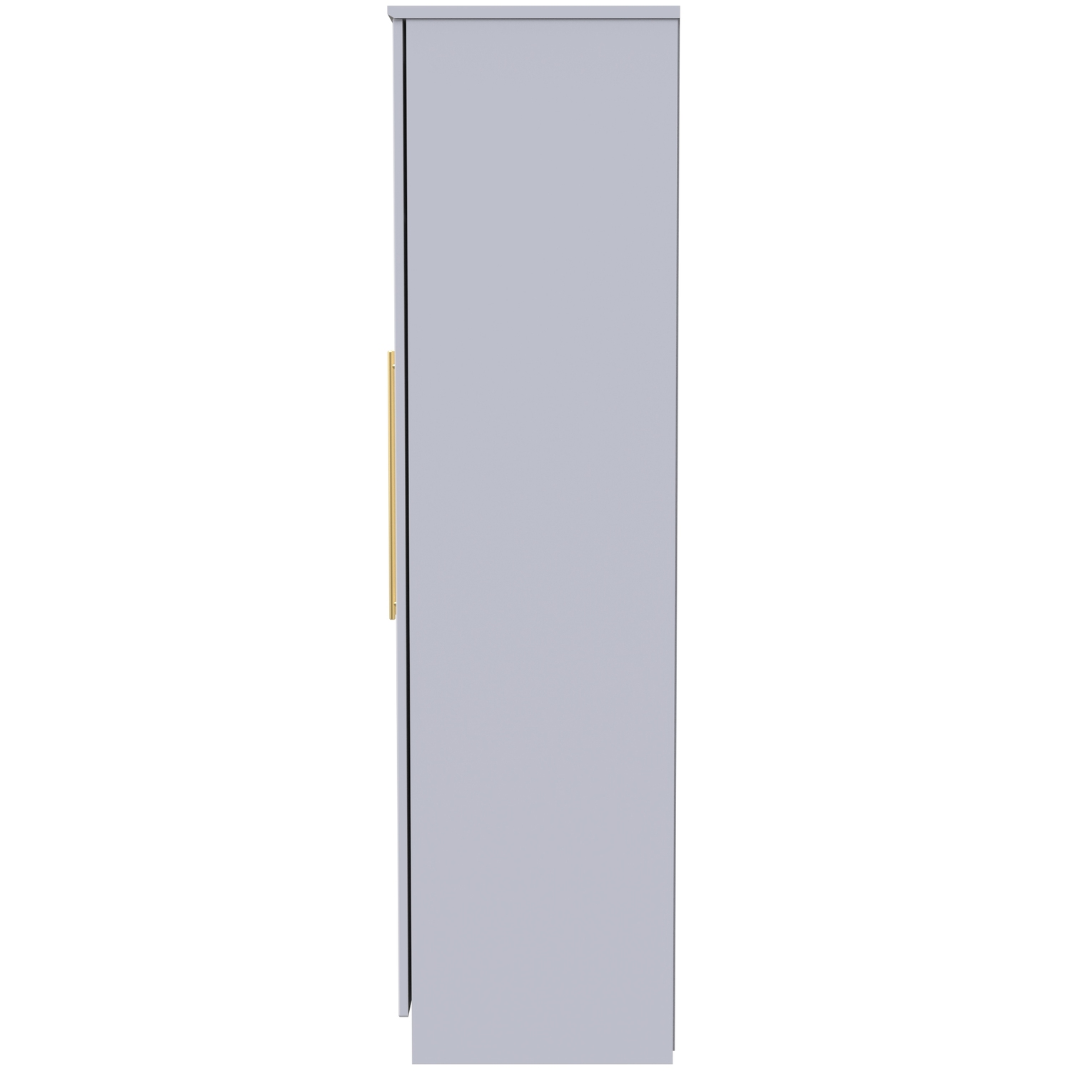 Haworth Ready Assembled Tall Plain Wardrobe - White Ash