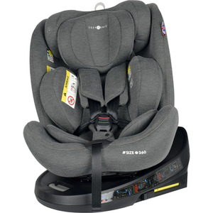 Grey Apollo i-Size 360 Rotation Child Car Seat shot 3240963