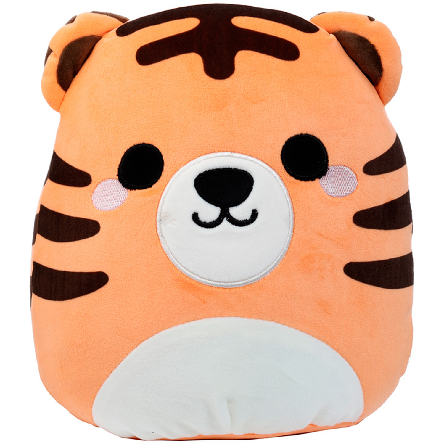 Image of Squidglys Alfie the Tiger Adoramals Wild Plush Toy - Orange
