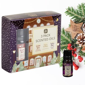 12 Christmas Fragrance Burner Oils Festive Scented Essential Oil Potpourri 10ml
