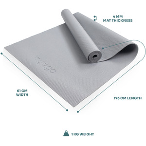Grey Myga Entry Level Yoga Mat shot 5195599