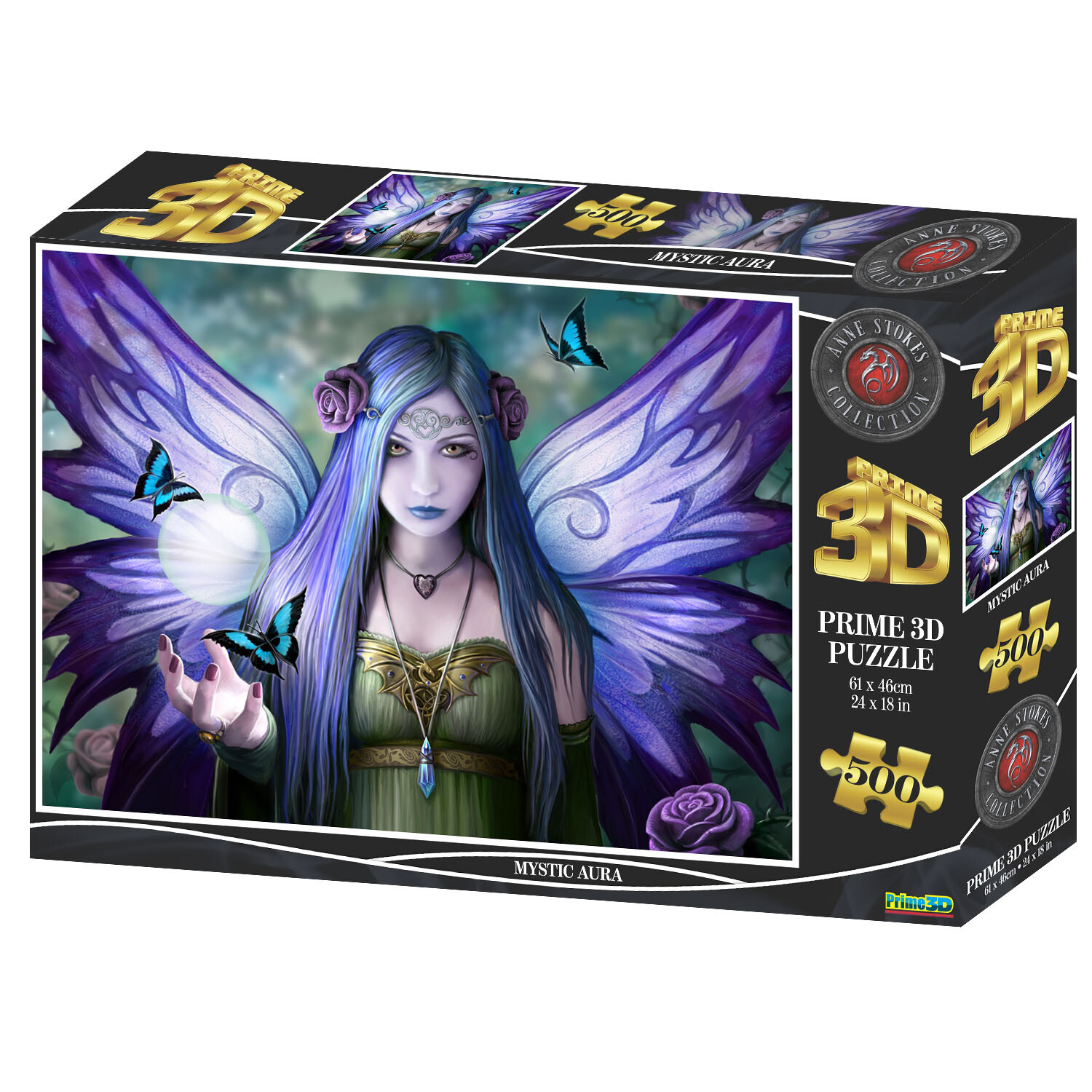 Prime 3D 500 Pieces Mystic Aura Puzzle - Multicolour