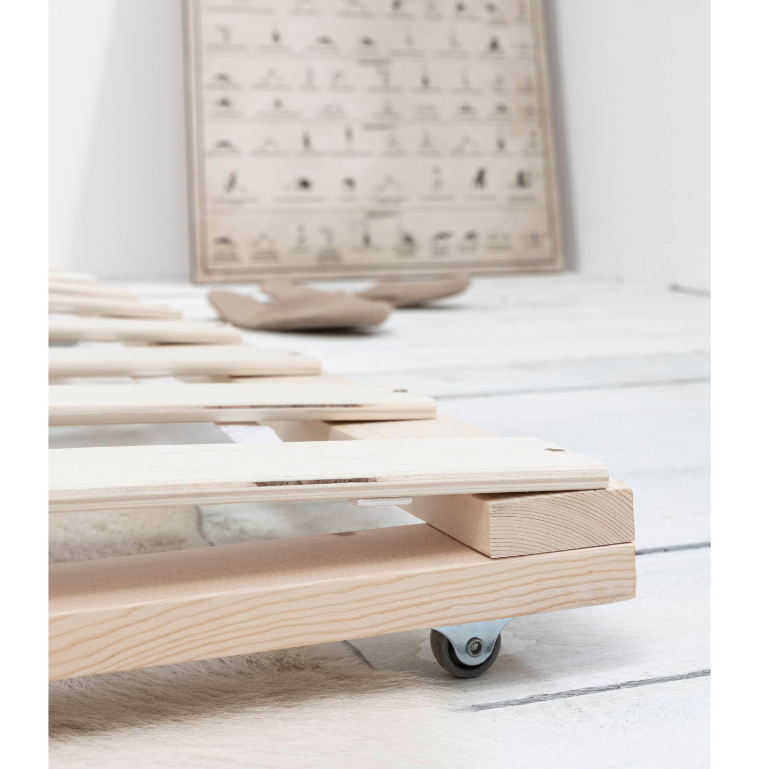 Una Bunk Bed - White Asana Trundle