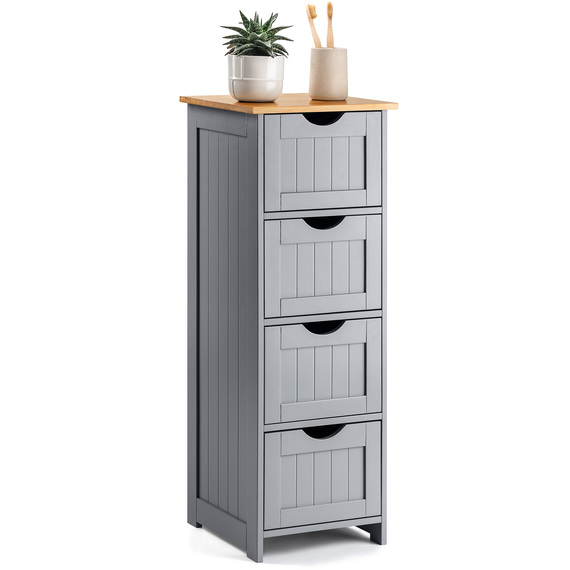 Bathroom 4 Drawer Cabinet