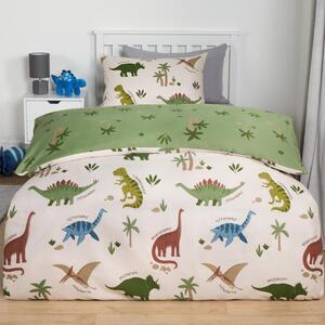 Educational Dino Reversible Duvet Set