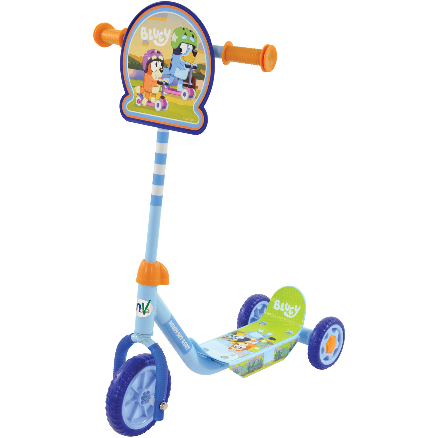 Bluey Deluxe 3 Wheeled Scooter