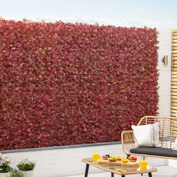 Artificial Red Acer Trellis
