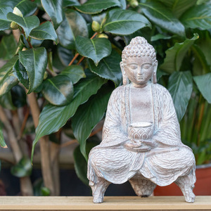 Solar Powered Buddha Garden Ornament