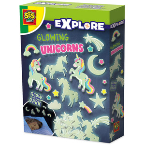 Glowing unicorns