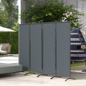 Outsunny 4 Panel Folding Room Divider