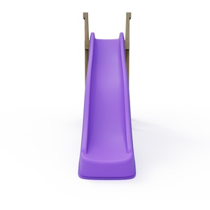 Purple Children's Wooden 8ft Freestanding Garden Slide shot 7778356