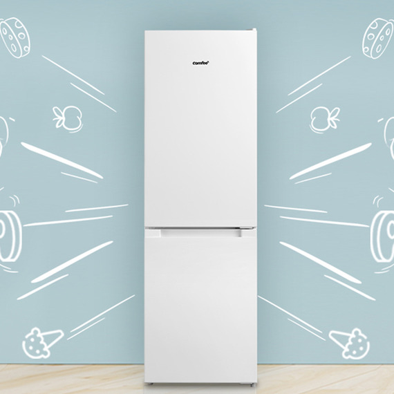 174L Freestanding Low Frost Fridge Freezer