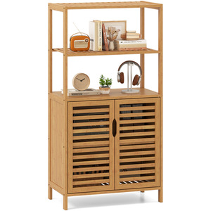 Modern Storage Organizer Floor Cabinet
