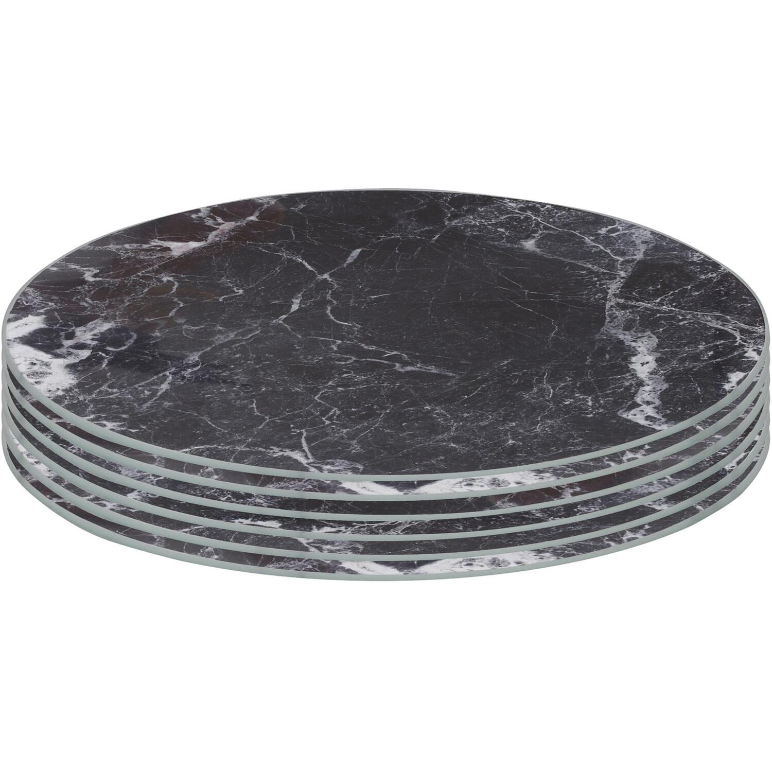 Image of 6x Round Glass Placemats - 30cm&hellip;