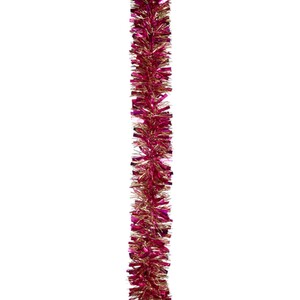 Chunky Pink and Gold Tinsel