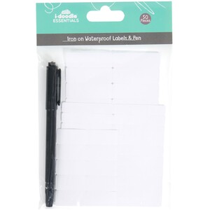 Iron On Waterproof Labels and Pen