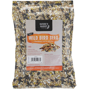 1KG Wild Bird Mixed Seed Bag